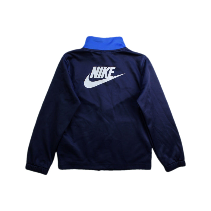 A Navy Lightweight Jackets from Nike in size 4T for boy. (Back View)