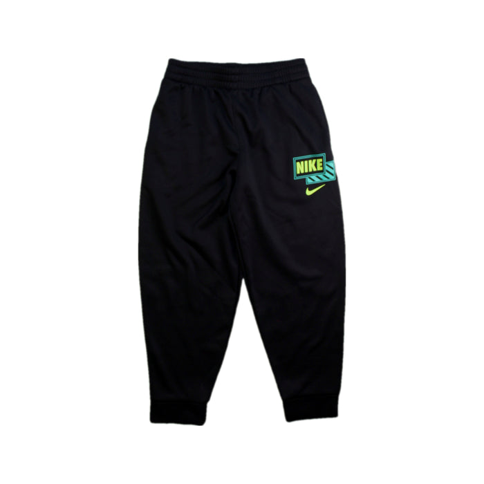A Black Sweatpants from Nike in size 5T for boy. (Front View)