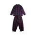 A Navy Pyjama Sets from Beau KID in size 5T for boy. (Back View)