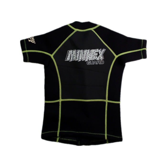 A Black Wetsuits from Minnex in size 4T for neutral. (Back View)
