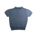 A Blue Short Sleeve Polos from Mayoral in size 7Y for boy. (Back View)