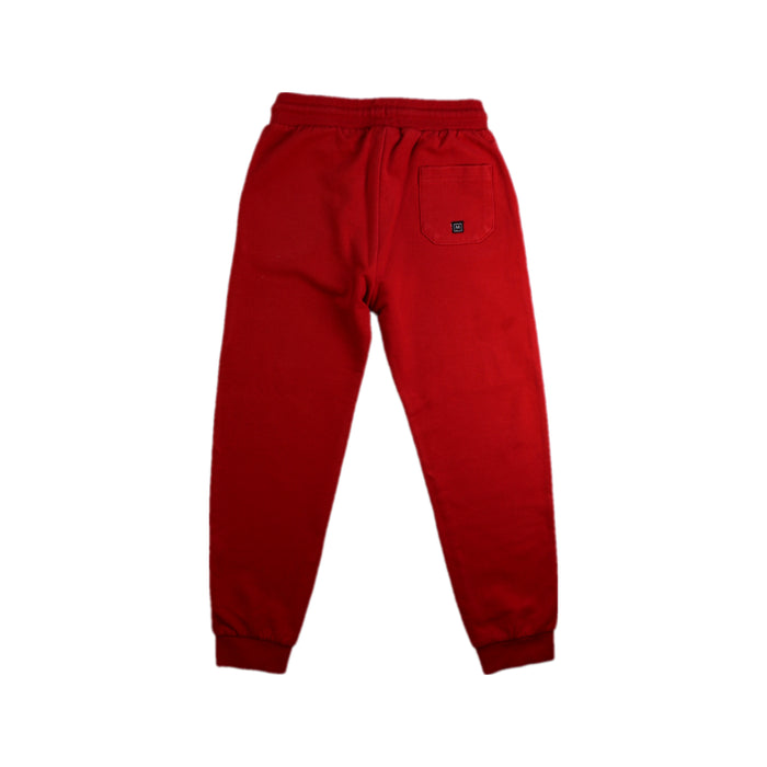 A Red Sweatpants from Mayoral in size 6T for boy. (Back View)