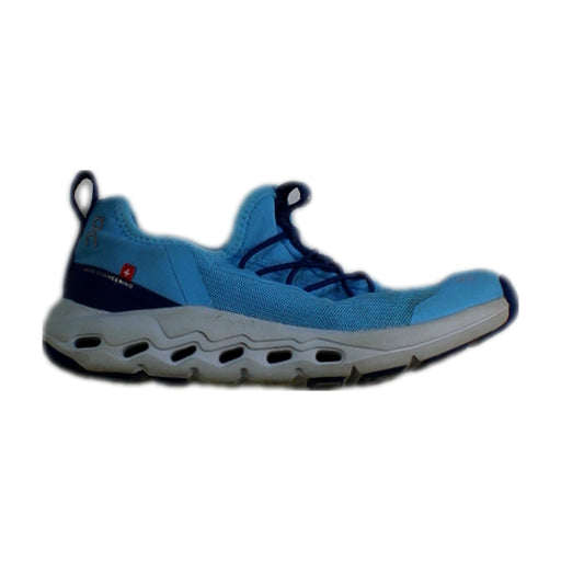 A Blue Sneakers from On in size 6T for boy. (Front View)
