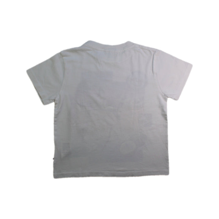 A White Short Sleeve T Shirts from Molo in size 5T for boy. (Back View)