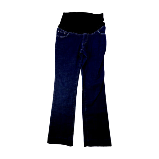 A Navy Jeans from Sono Vaso in size Maternity-M for maternity. (Front View)