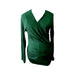 A Green Long Sleeve Tops from Isabella Oliver in size Maternity-M for maternity. (Front View)