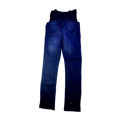 A Blue Jeans from Seraphine in size Maternity-M for maternity. (Front View)