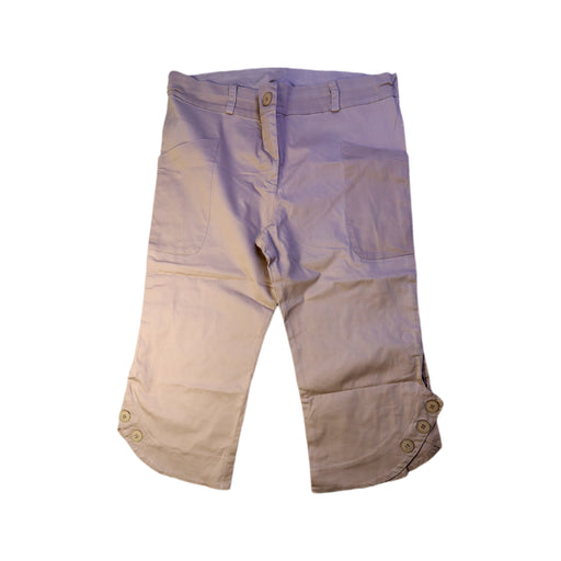 A Beige Casual Pants from Ripe in size Maternity-M for maternity. (Front View)