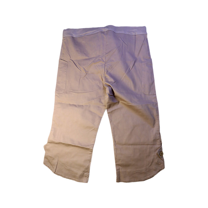 A Beige Casual Pants from Ripe in size Maternity-M for maternity. (Back View)