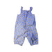 A Blue Sleeveless Rompers from Jojo Maman Bébé in size 12-18M for girl. (Back View)