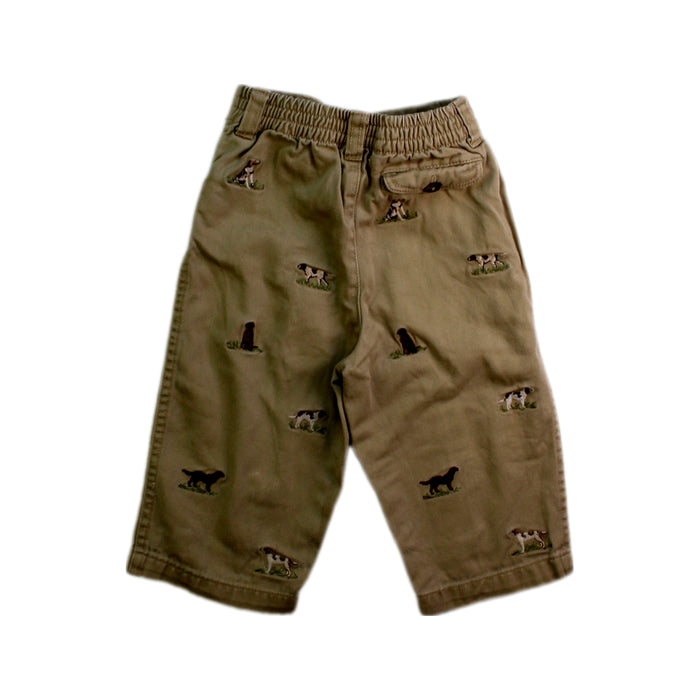 A Beige Casual Pants from Ralph Lauren in size 6-12M for boy. (Back View)