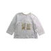 A White Long Sleeve Tops from Mayoral in size 3-6M for neutral. (Front View)
