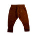 A Brown Sweatpants from Petit Bateau in size 12-18M for boy. (Back View)