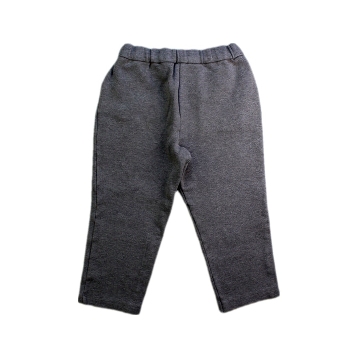 A Grey Casual Pants from Petit Bateau in size 4T for boy. (Back View)