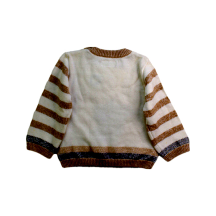 A Beige Knit Sweaters from Mayoral in size 3-6M for boy. (Back View)