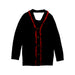 A Black Cardigans from Nicholas & Bears in size 6T for girl. (Front View)