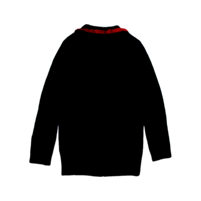 A Black Cardigans from Nicholas & Bears in size 6T for girl. (Back View)