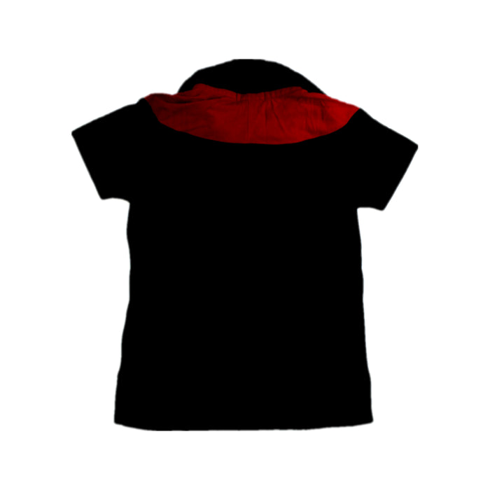A Black Short Sleeve Polo from Polo Ralph Lauren in size 4T for boy. (Back View)