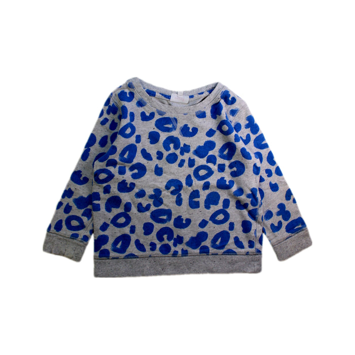 A Blue Crewneck Sweatshirts from Seed in size 3T for neutral. (Front View)