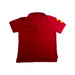 A Red Short Sleeve Polos from Polo Ralph Lauren in size 3T for boy. (Back View)