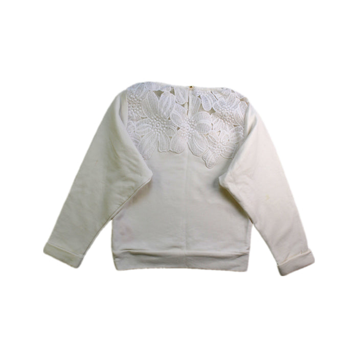 A White Long Sleeve Tops from Nicholas & Bears in size 6T for girl. (Back View)