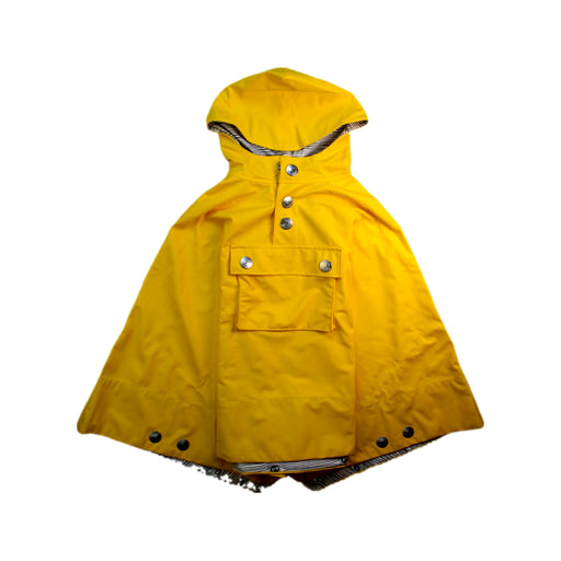 A Yellow Capes & Ponchos from Petit Bateau in size 4T for neutral. (Front View)