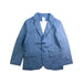 A Blue Blazers from Petit Bateau in size 6T for boy. (Front View)