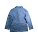 A Blue Blazers from Petit Bateau in size 6T for boy. (Back View)