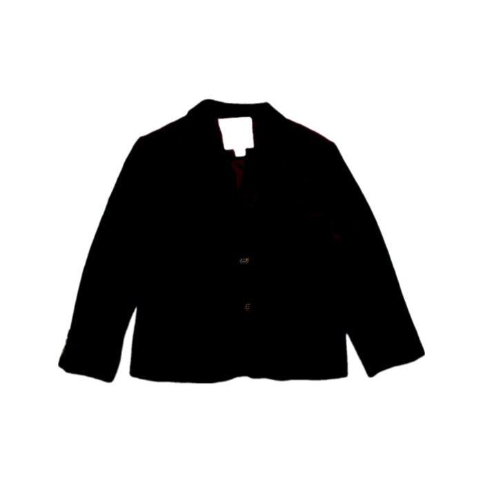 A Black Blazers from Janie & Jack in size 5T for boy. (Front View)