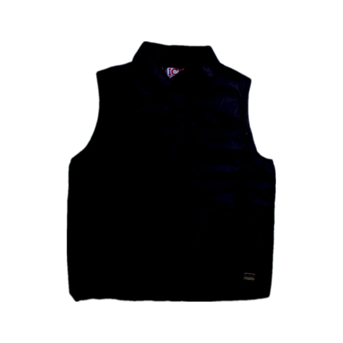 A Black Outerwear Vests from Ice Iceberg in size 3T for boy. (Front View)