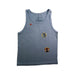 A Blue Sleeveless Tops from Just Peachy in size 4T for boy. (Front View)