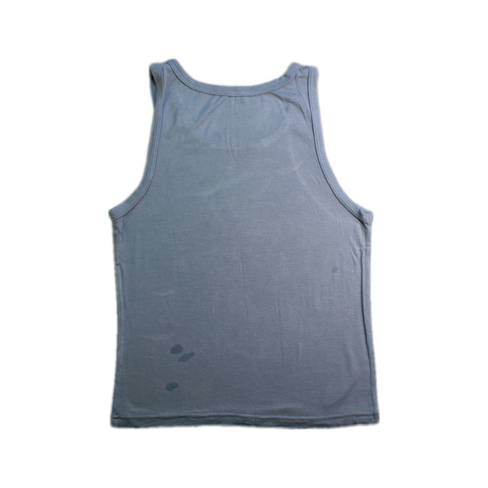 A Blue Sleeveless Tops from Just Peachy in size 4T for boy. (Back View)
