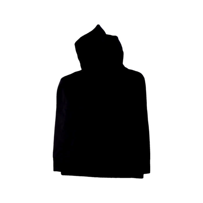 A Black Hooded Sweatshirts from Puma in size 6T for boy. (Back View)