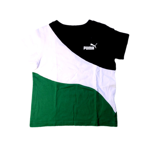 A Black Short Sleeve T Shirts from Puma in size 6T for neutral. (Front View)