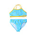 A Blue Bikinis from Polo Ralph Lauren in size 6T for girl. (Front View)