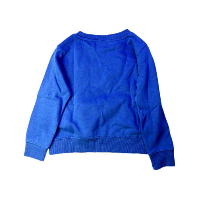 A Blue Crewneck Sweatshirts from Champion in size 5T for boy. (Back View)