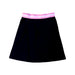 A Black Mid Skirts from Lacoste in size 6T for girl. (Back View)