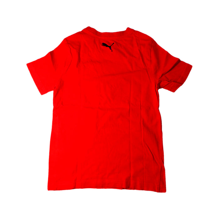 A Red Short Sleeve T Shirts from Puma in size 5T for boy. (Back View)