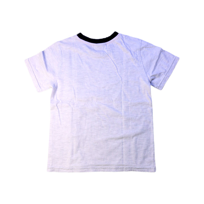 A White Short Sleeve T Shirts from Tommy Hilfiger in size 5T for boy. (Back View)
