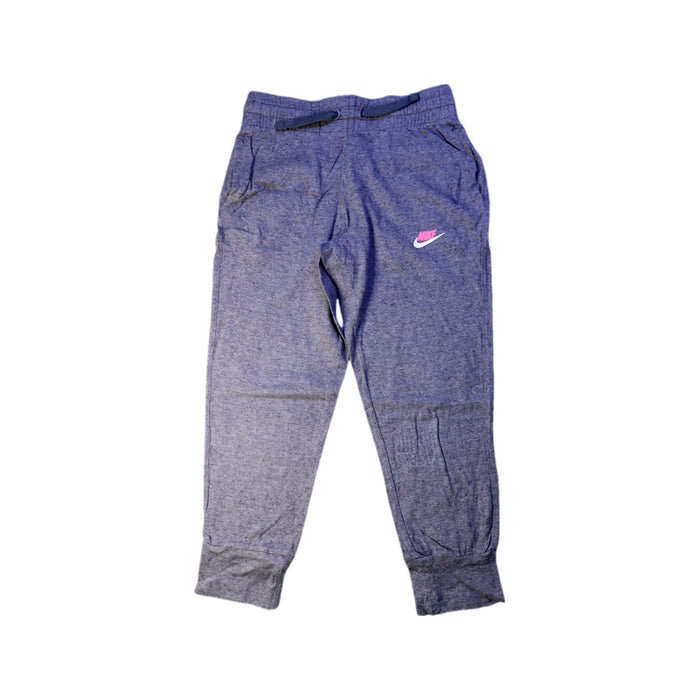 A Blue Sweatpants from Nike in size 6T for girl. (Front View)