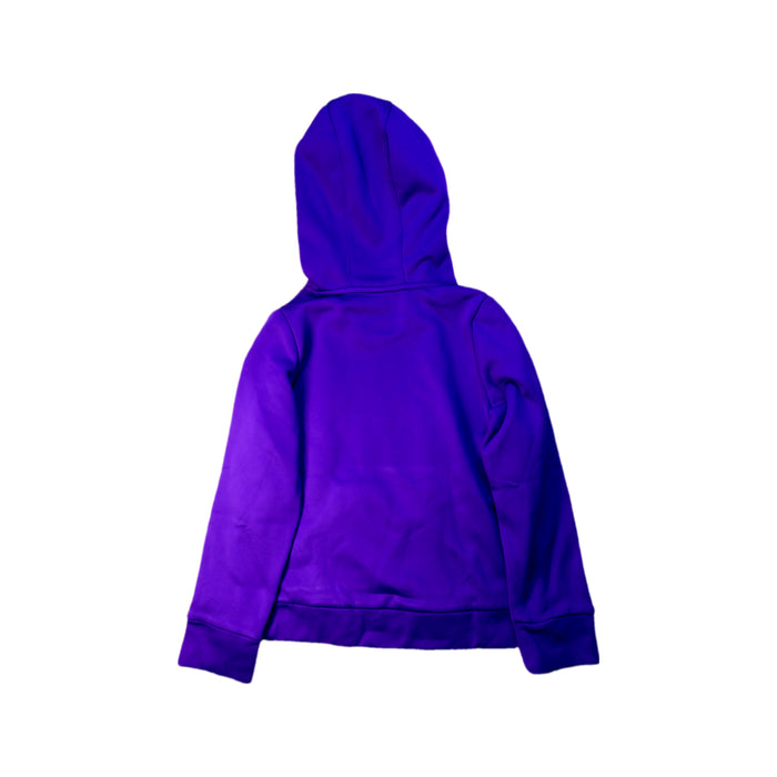 A Purple Hooded Sweatshirts from Under Armour in size 8Y for neutral. (Back View)