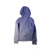 A Grey Lightweight Jackets from Nike in size 8Y for boy. (Back View)