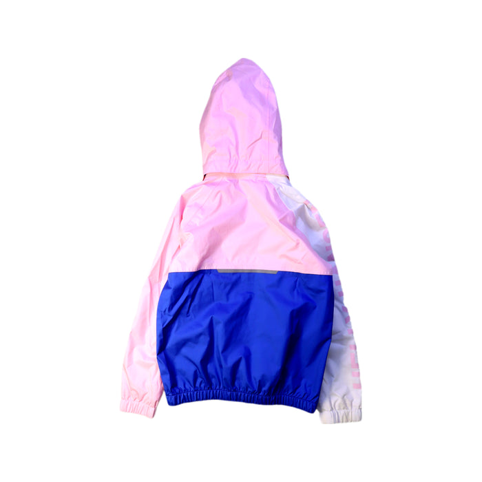 A Pink Rain Jackets from Helly Hansen in size 4T for girl. (Back View)