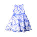 A Blue Sleeveless Dresses from RJR.John Rocha in size 5T for girl. (Back View)