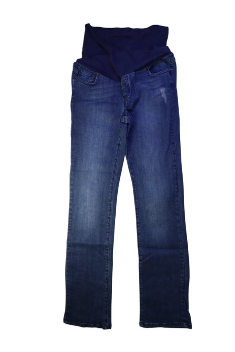 A Blue Jeans from Seraphine in size Maternity-M for maternity. (Back View)