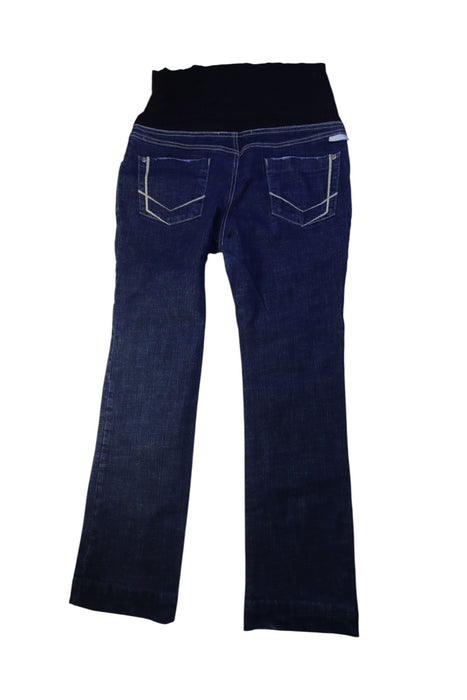 A Navy Jeans from Sono Vaso in size Maternity-M for maternity. (Back View)
