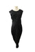 A Black Sleeveless Dresses from Fragile in size Maternity-XL for maternity. (Back View)
