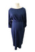 A Navy Long Sleeve Dresses from Maternal America in size Maternity-L for maternity. (Front View)