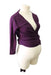 A Purple Long Sleeve Tops from Isabella Oliver in size Maternity-M for maternity. (Back View)