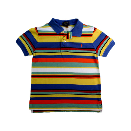 A Multicolour Short Sleeve Polos from Polo Ralph Lauren in size 6T for boy. (Front View)